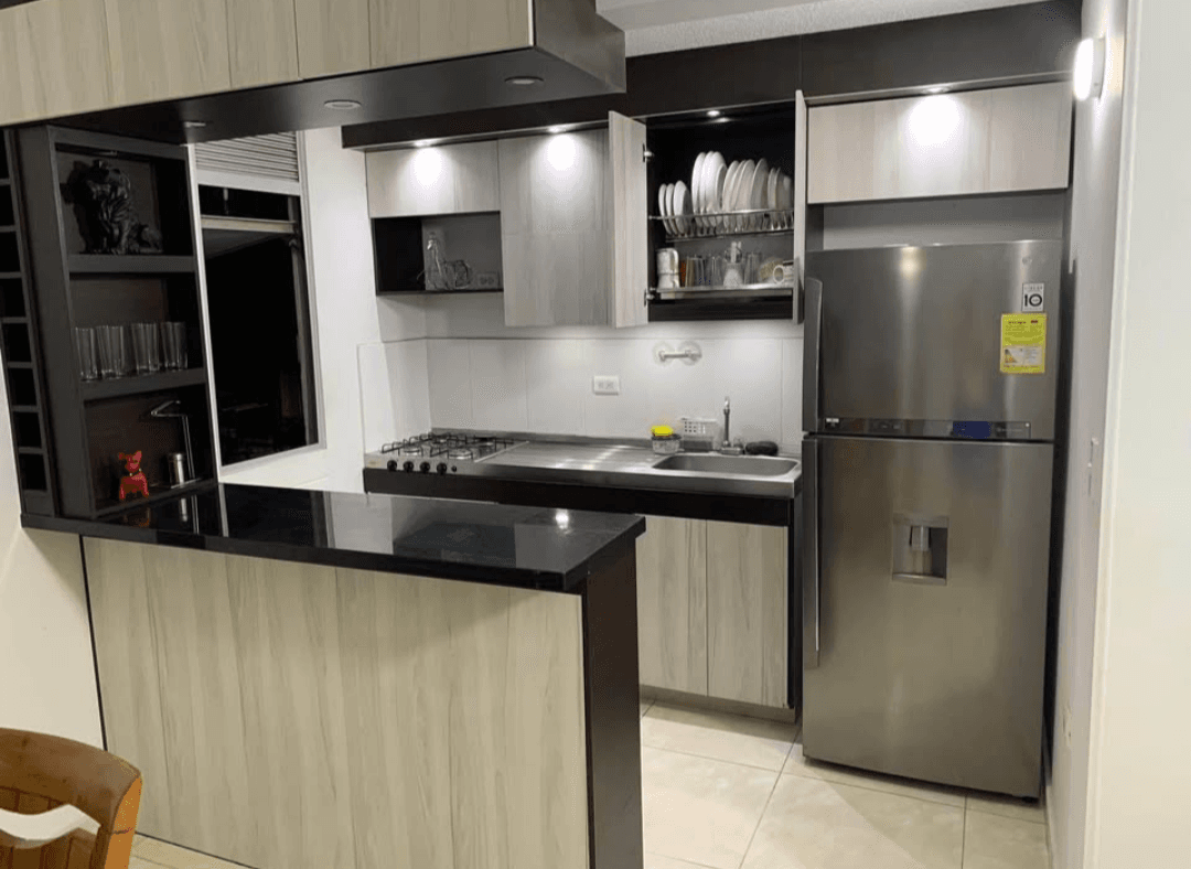 Apartamento amoblado en arriendo